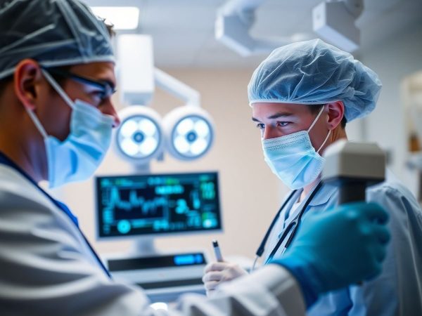 Tehnologie medicală avansată într-un spital modern.