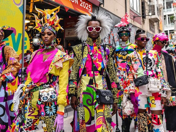 Tendințe de modă 2025: ținute colorate și elegante.